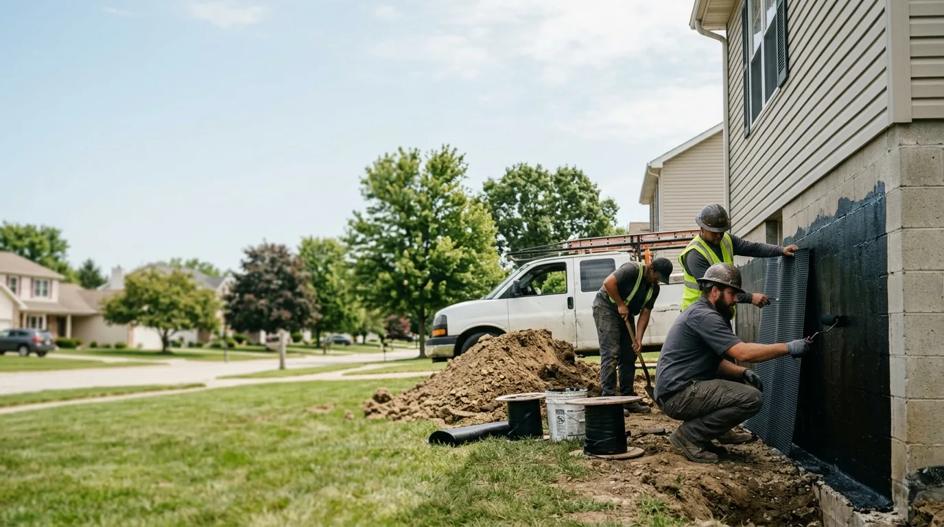 Basement Waterproofing in Clarington, OH near me